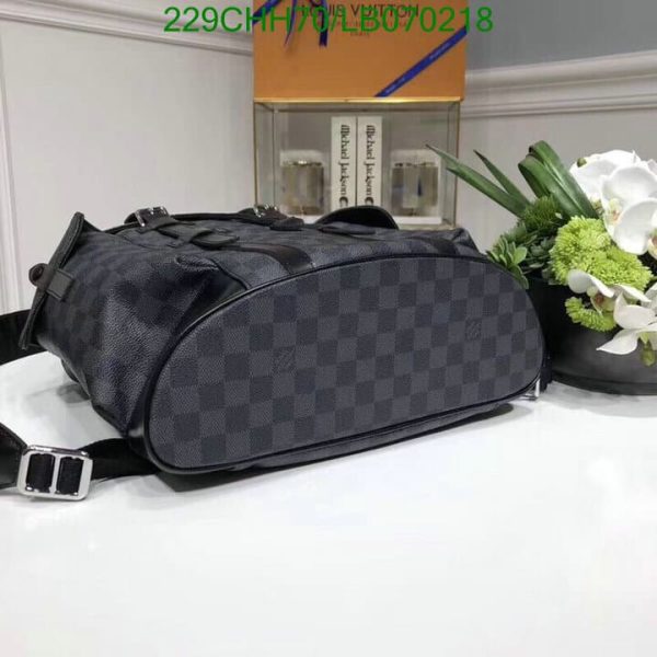 Louis Vuitton 1:1 Mirror Replica Lana Monogram Macassar Christopher MM Backpack LB07021812457