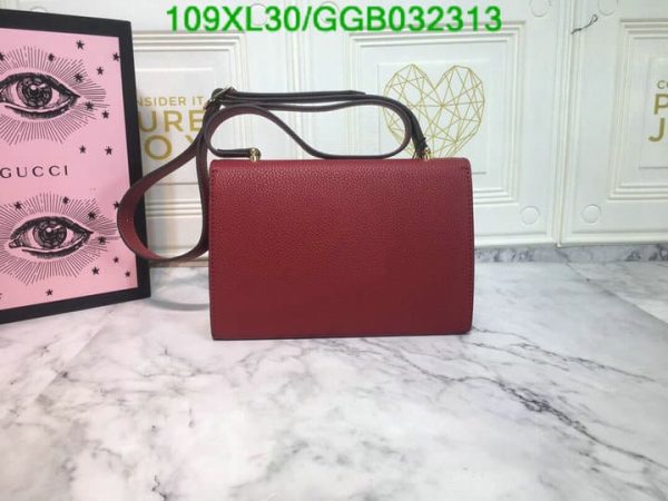 Gucci Zumi AAA+ Replica Leather Small Shoulder Bag GGB0323136421