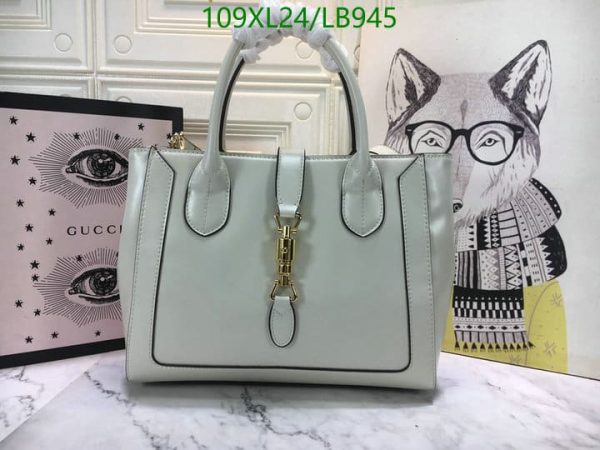 Gucci AAA+ Replica Jackie Leather Tote Bag LB94535864213