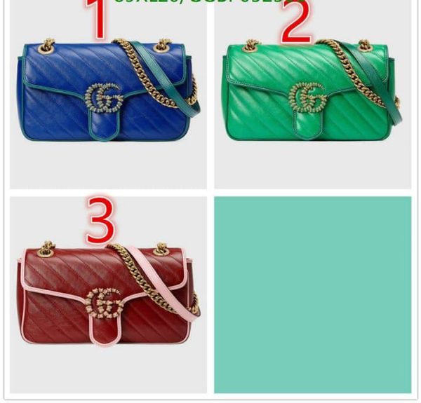 Gucci AAA+ Replica Designer Luxury Chain Shoulder Bag GGBP052506532