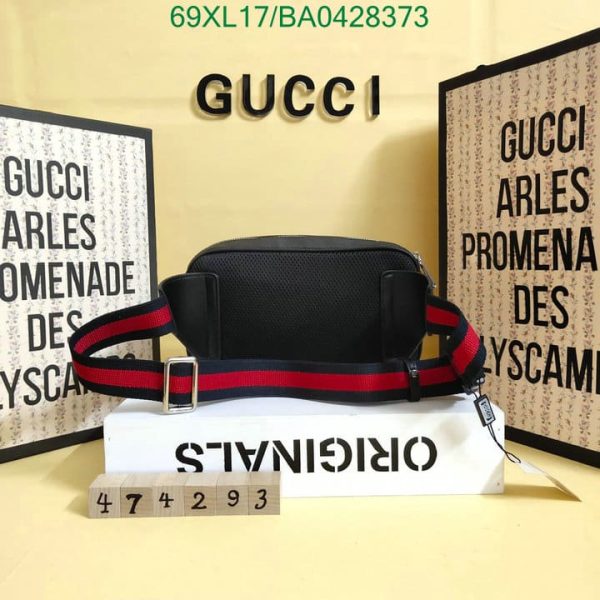 Gucci AAA+ Replica Night Courrier Waist Soft Belt Bag BA04283734629