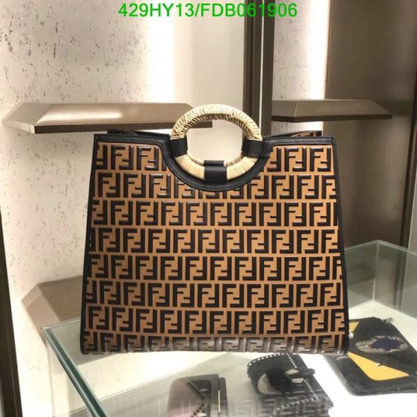 Fendi Super 1:1 Replica Book Tote Bag For Ladies FDB0619062228