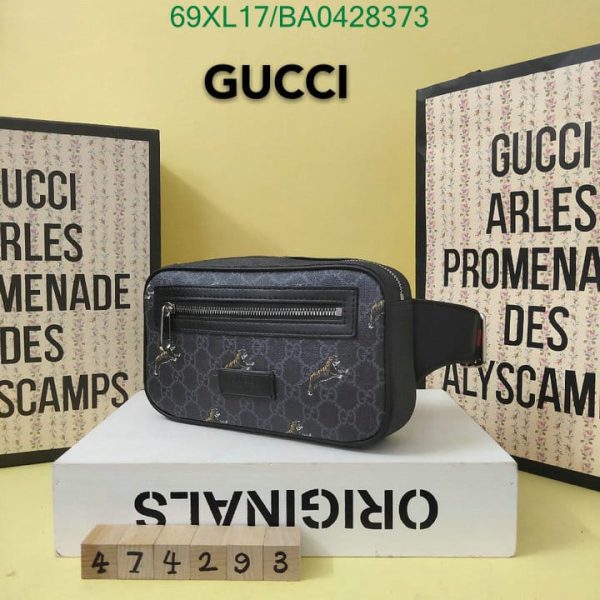 Gucci AAA+ Replica Night Courrier Waist Soft Belt Bag BA04283734629