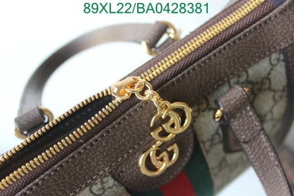 Gucci AAA+ Replica GG Beige / Ebony Ophidia Tote Bag BA04283814632