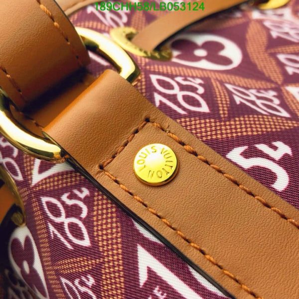 Louis Vuitton 1:1 Mirror Replica Jacquard Petit Noe Bordeaux LB05312412367