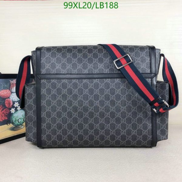 Gucci AAA+ Replica Patch Work Flap Messenger Bag LB18825874326