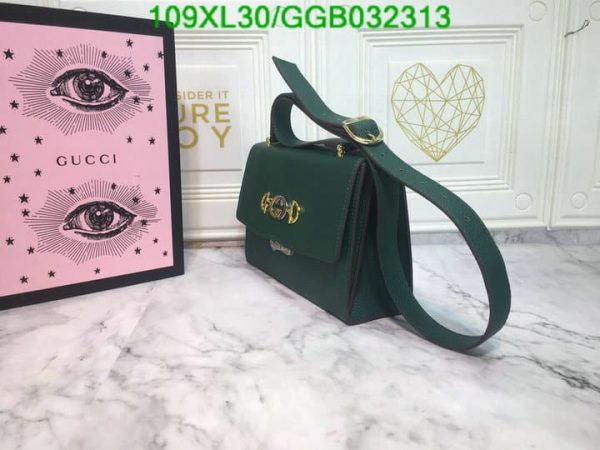 Gucci Zumi AAA+ Replica Leather Small Shoulder Bag GGB0323136421