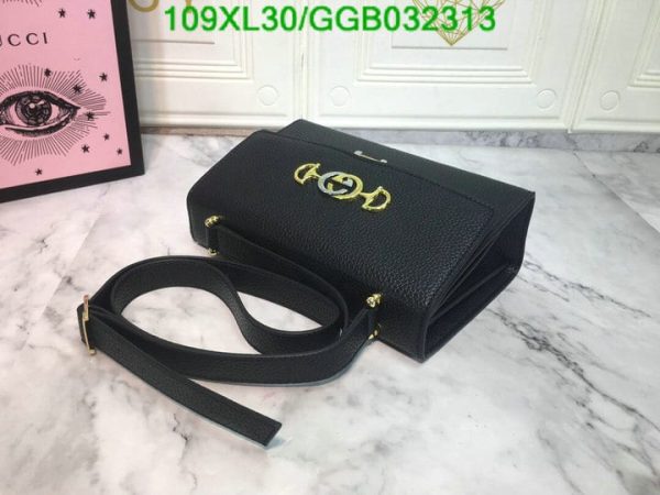 Gucci Zumi AAA+ Replica Leather Small Shoulder Bag GGB0323136421