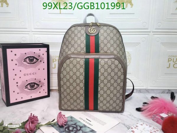 Gucci AAA+ Replica Men’s Natural Ophidia Medium Backpack GGB1019919831