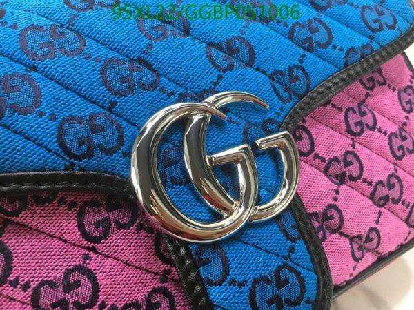 Gucci AAA+ Replica GG Marmont Multicolor Shoulder Bag GGBP051006167