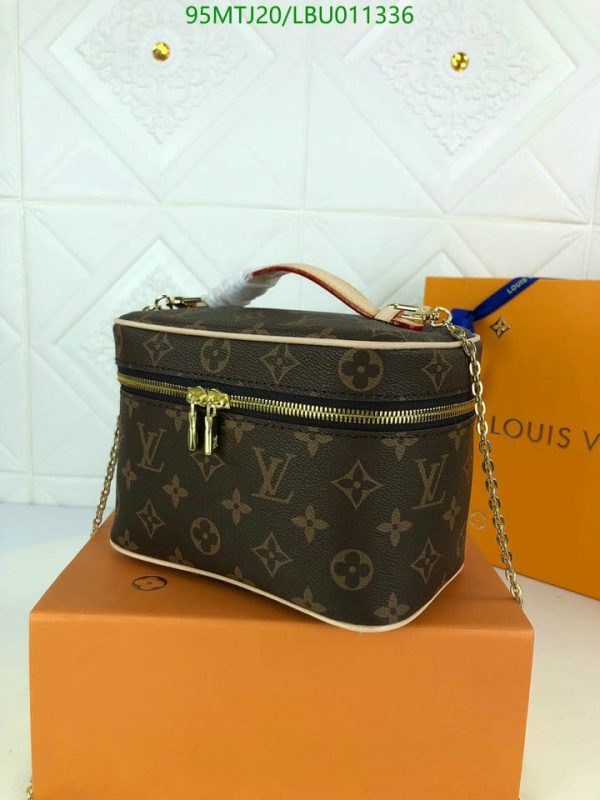 Louis Vuitton AAA+ Replica Nice Nano Brown Bag LBU0113361872