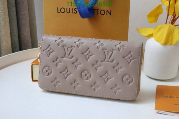 Louis Vuitton 1:1 Mirror Lagon Zippy Long Ladies Wallet ZT65895481972