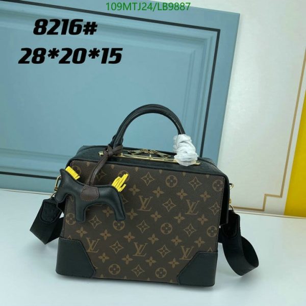 Louis Vuitton  AAA+ Replica Canvas Leather Handbag LB98874852159