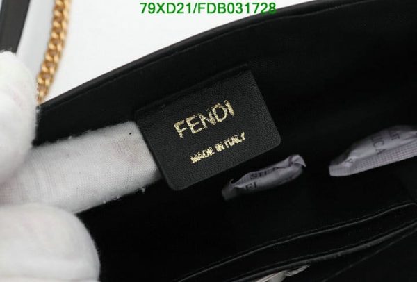 Fendi AAA+ Replica KAN U Crossbody Bag FDB0317282224