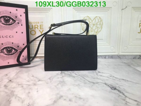 Gucci Zumi AAA+ Replica Leather Small Shoulder Bag GGB0323136421