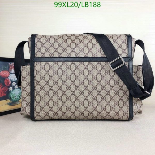 Gucci AAA+ Replica Patch Work Flap Messenger Bag LB18825874326