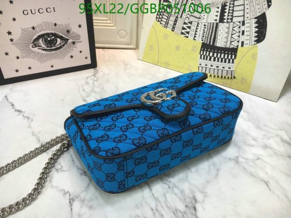 Gucci AAA+ Replica GG Marmont Multicolor Shoulder Bag GGBP051006167