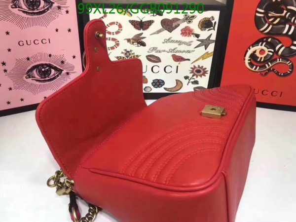 Gucci Marmont AAA+ Replica Luxury Top Handle Bag GGB0912905213