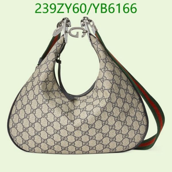 Gucci 1:1 Mirror Replica Attache Large Shoulder Bag YB61661672819