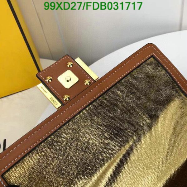 Fendi AAA+ Replica Zucca Baguette Shoulder Bag FDB0317171110