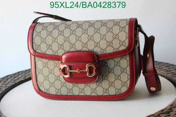 GUCCI 1955 AAA+ Replica Horsebit Shoulder Bag BA04283791698