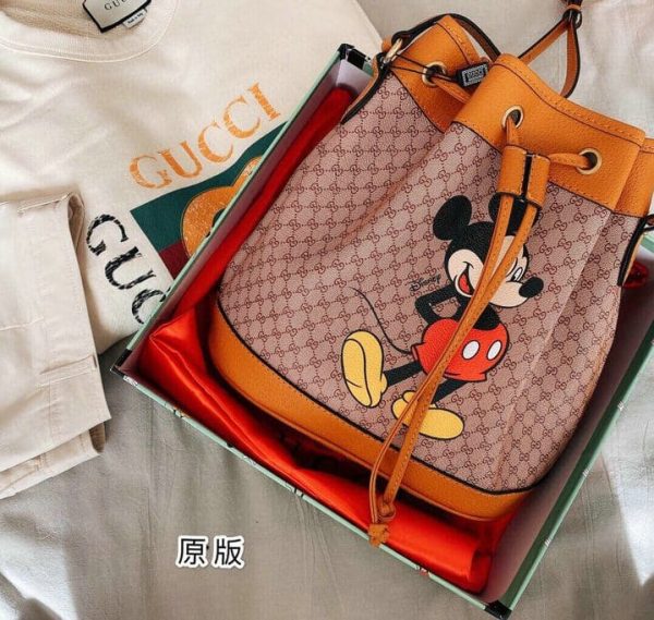 GUCCI AAA+ Replica Disney Bucket Crossbody shoulder Bag GGB032306548