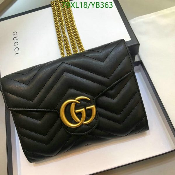 Gucci AAA+ Replica Marmont Woc Inspired Bag YB36363485412