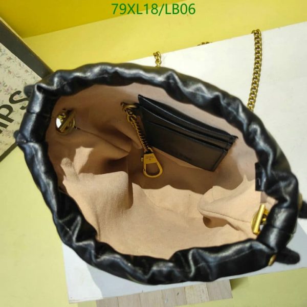 Gucci AAA+ Replica GG Marmont Mini Bucket Bag LB06523985746