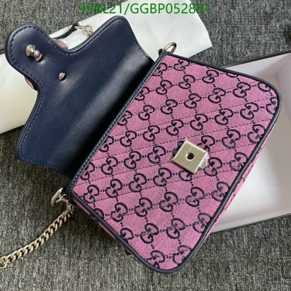 Gucci AAA+ Replica GG Marmont Top-Handle Bag GGBP052801521