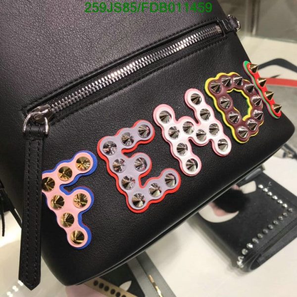 Fendi Studded 1:1 Super Quality Replica Women Backpack FDB0114591114