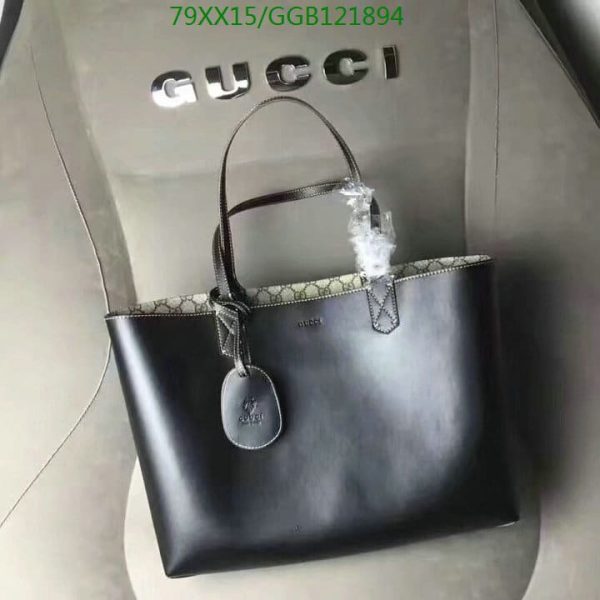 Gucci Reversible AAA+ Replica Small Coated Leather Tote Bag GGB1218944582