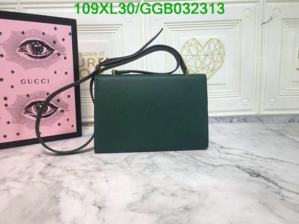 Gucci Zumi AAA+ Replica Leather Small Shoulder Bag GGB0323136421