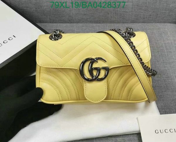 Gucci GG Marmont 2.0 AAA+ Replica Medium Shoulder Bag BA04283774185