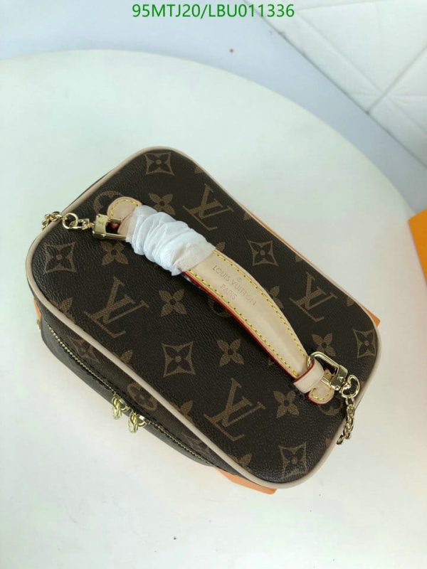 Louis Vuitton AAA+ Replica Nice Nano Brown Bag LBU0113361872