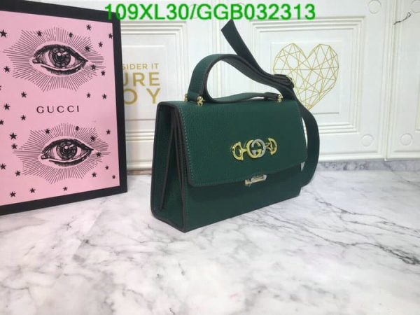 Gucci Zumi AAA+ Replica Leather Small Shoulder Bag GGB0323136421