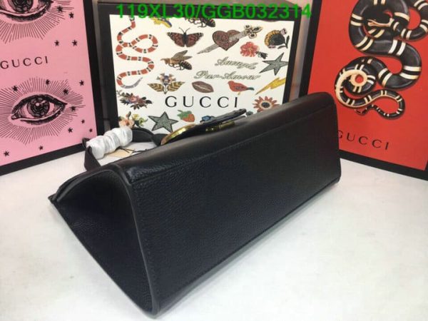 Gucci AAA+ Replica Multicolor GG Marmont Top Handle Bag GGB0323144638