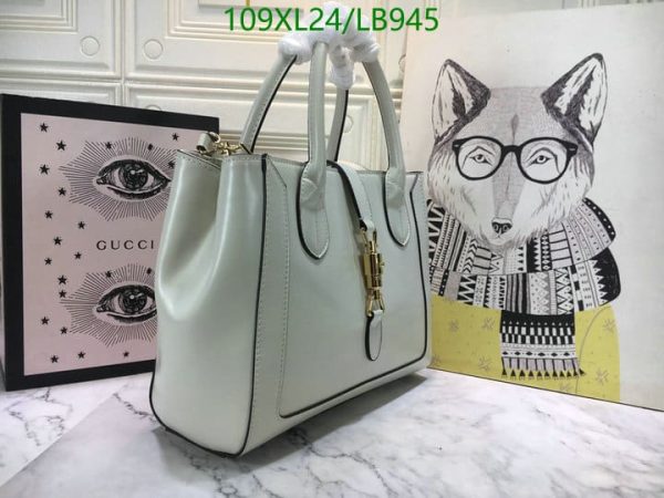 Gucci AAA+ Replica Jackie Leather Tote Bag LB94535864213