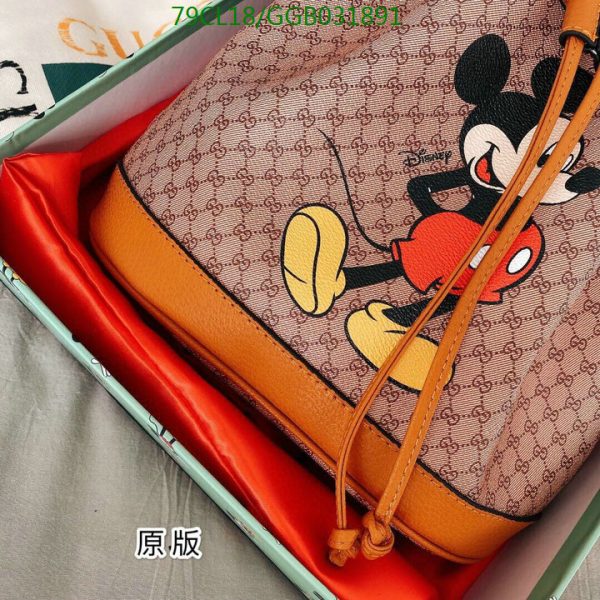 Gucci Disney X AAA+ Replica Bucket Designer Shoulder Bag GGB0318914873