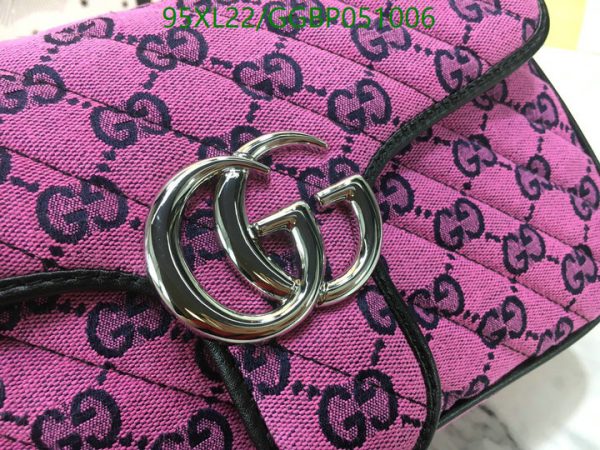 Gucci AAA+ Replica GG Marmont Multicolor Shoulder Bag GGBP051006167