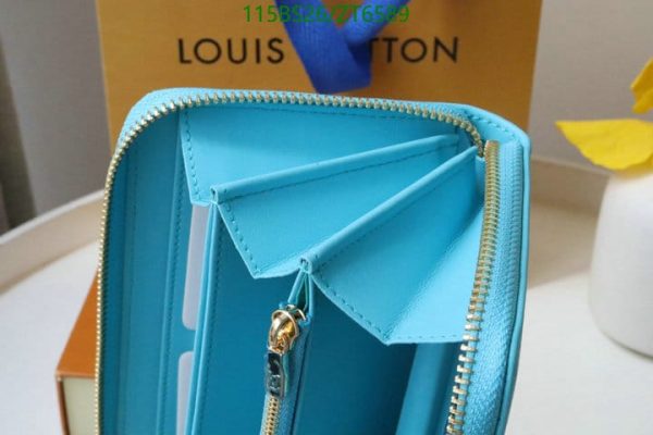 Louis Vuitton 1:1 Mirror Lagon Zippy Long Ladies Wallet ZT65895481972