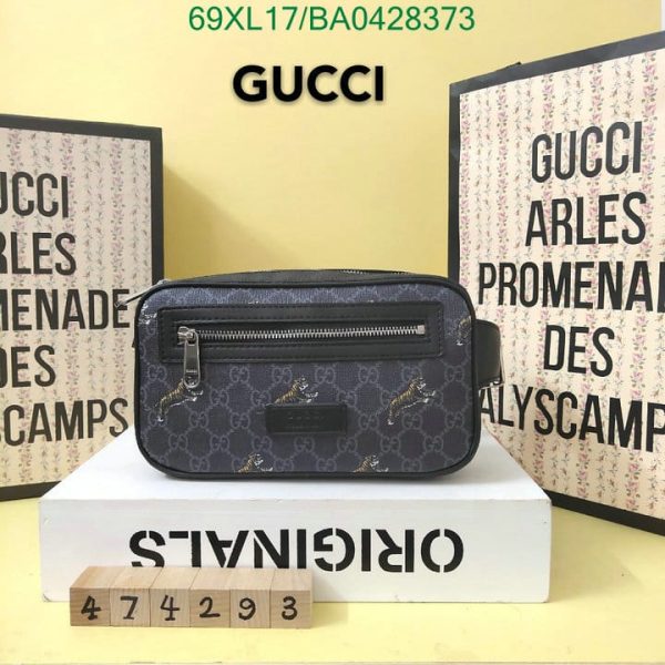 Gucci AAA+ Replica Night Courrier Waist Soft Belt Bag BA04283734629