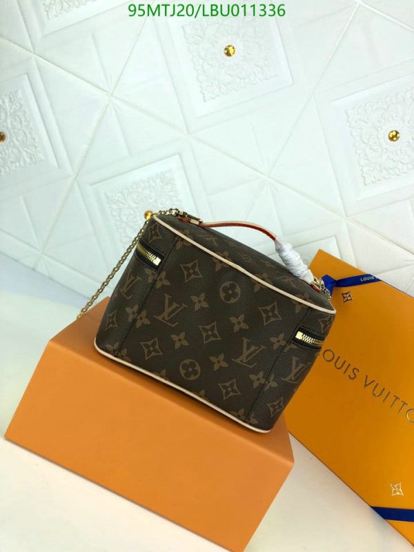 Louis Vuitton AAA+ Replica Nice Nano Brown Bag LBU0113361872