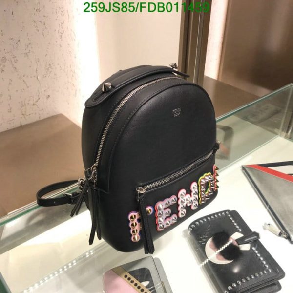 Fendi Studded 1:1 Super Quality Replica Women Backpack FDB0114591114