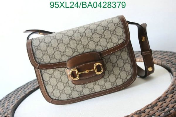 GUCCI 1955 AAA+ Replica Horsebit Shoulder Bag BA04283791698