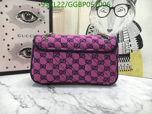 Gucci AAA+ Replica GG Marmont Multicolor Shoulder Bag GGBP051006167