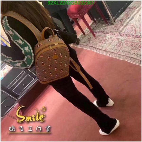 Gucci AAA+ Replica Disney Mickey Mouse Backpack Bag GGB0323075487