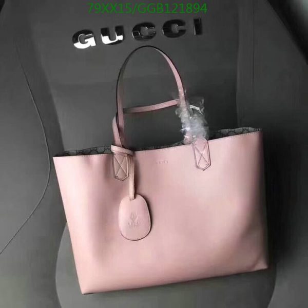 Gucci Reversible AAA+ Replica Small Coated Leather Tote Bag GGB1218944582