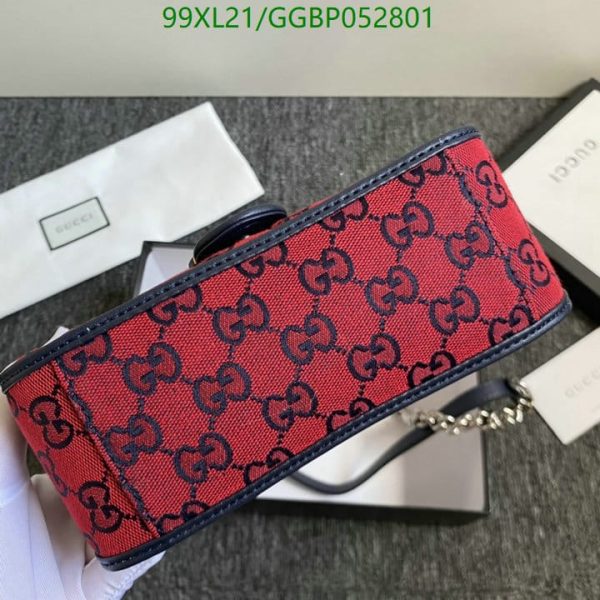 Gucci AAA+ Replica GG Marmont Top-Handle Bag GGBP052801521