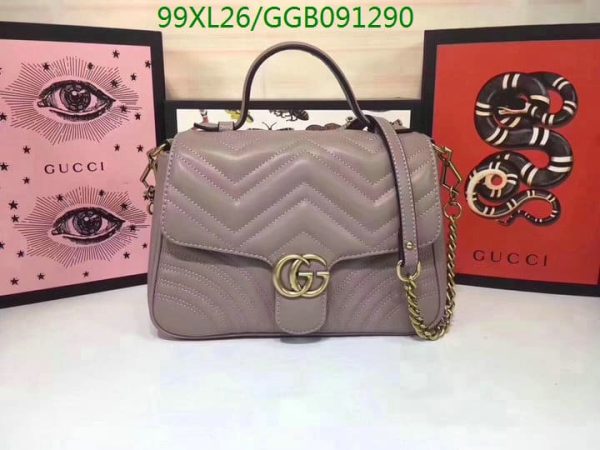 Gucci Marmont AAA+ Replica Luxury Top Handle Bag GGB0912905213