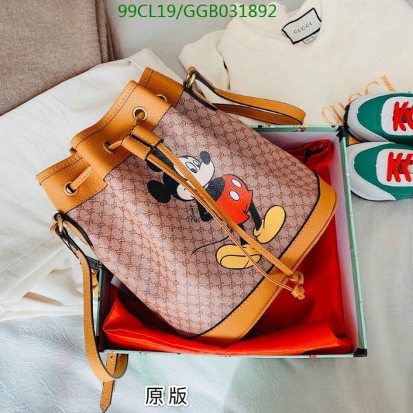 Gucci AAA+ Replica Disney Bucket Luxury Bag GGB0318928543